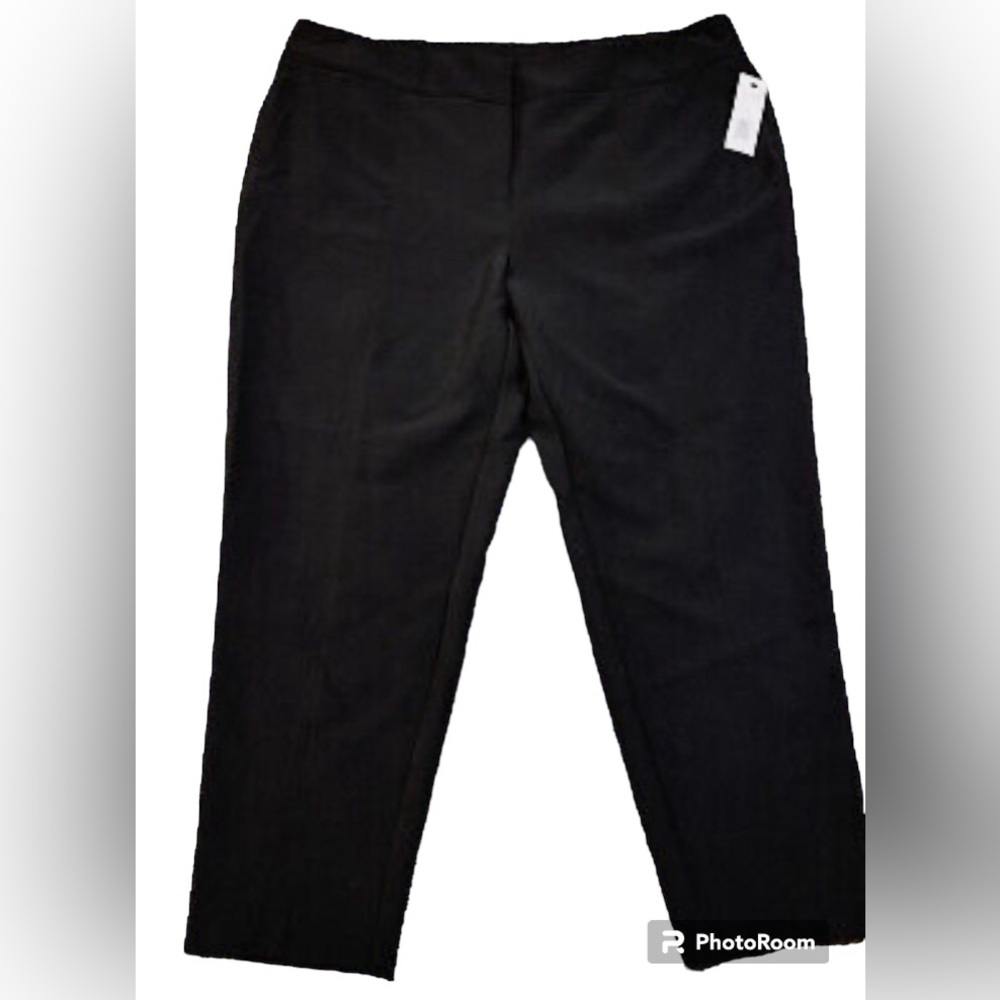 Notations black dress pants plus size
